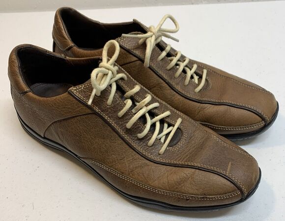 Cole Haan NikeAir Shoes Sneakers Mens 12M Brown Leather Preppy Casual Athliesure main image 7
